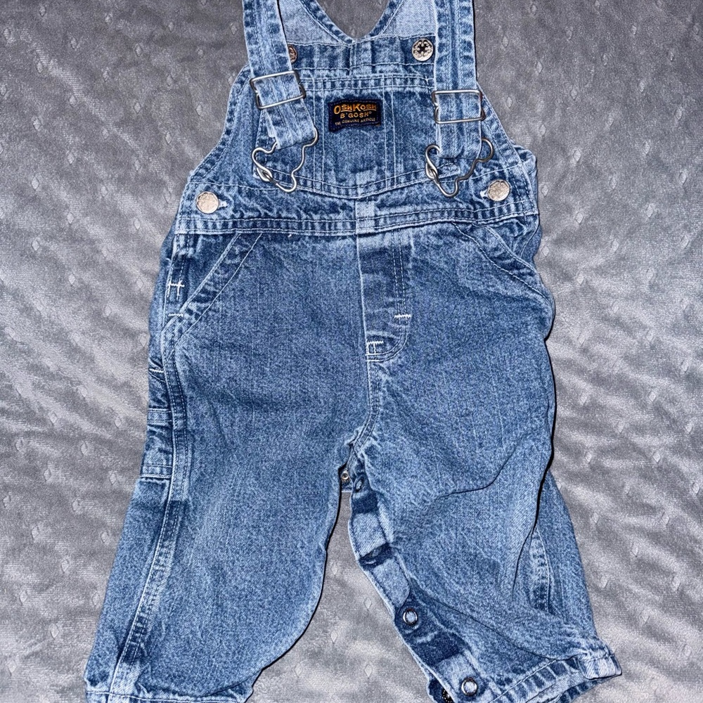 OshKosh B'gosh Classic Blue Overalls for Kids